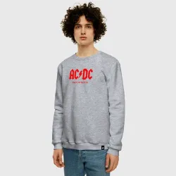 Мужской свитшот хлопок AC/DC - фото 2