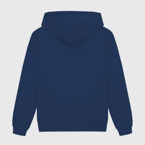 Мужская толстовка хлопок с принтом AC/DC, вид сзади #1