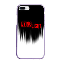 Чехол для iPhone 7Plus/8 Plus матовый Dying light red alert