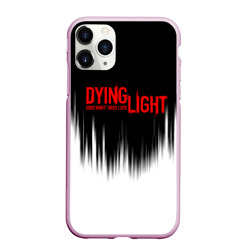 Чехол для iPhone 11 Pro Max матовый Dying light red alert