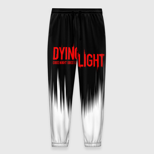 Мужские брюки 3D Dying light red alert, цвет 3D печать