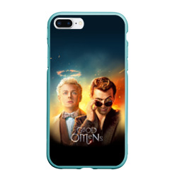 Чехол для iPhone 7Plus/8 Plus матовый Good Omens