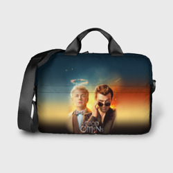 Сумка для ноутбука 3D Good Omens