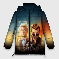 Женская зимняя куртка Oversize Good Omens