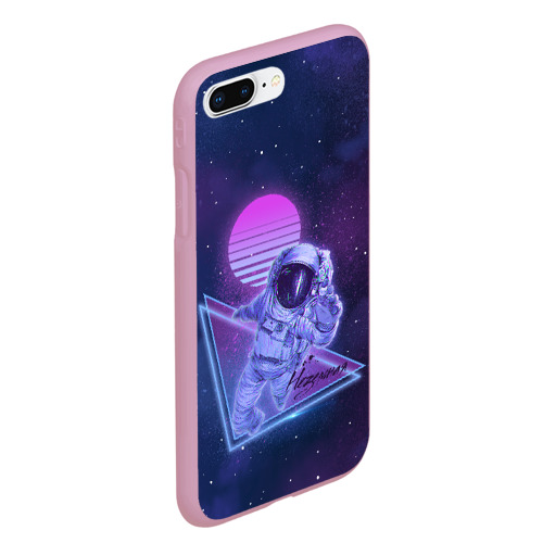 Чехол для iPhone 7Plus/8 Plus матовый Неземная, цвет розовый - фото 3