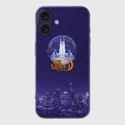 Чехол для iPhone 16 силиконовый с защитой камеры Отель Дель Луна