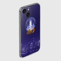 Чехол для iPhone 15 силиконовый с защитой камеры Отель Дель Луна - фото 2