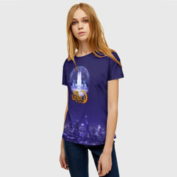 Женская футболка 3D Отель Дель Луна - фото 2