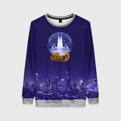 Женский свитшот 3D Отель Дель Луна