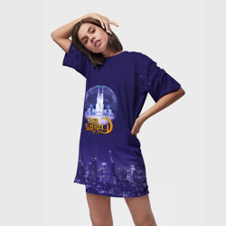 Платье-футболка 3D Отель Дель Луна - фото 2