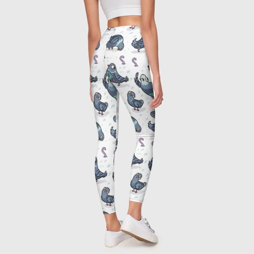 Леггинсы 3D Голуби - фото 4
