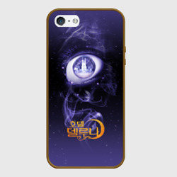Чехол для iPhone 5/5S матовый Глаз Отель Дель Луна