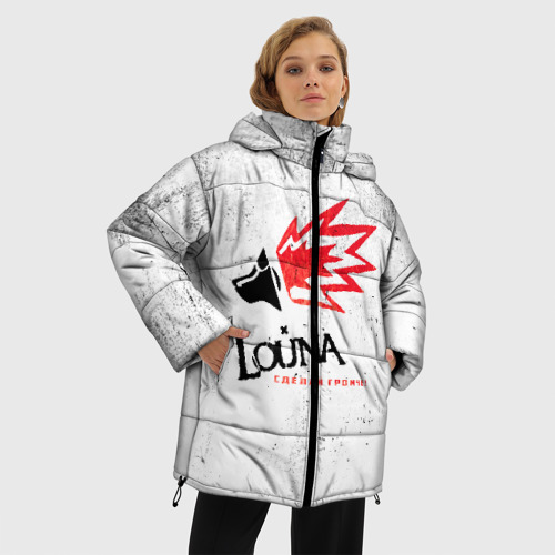 Женская зимняя куртка Oversize Louna, цвет красный - фото 3