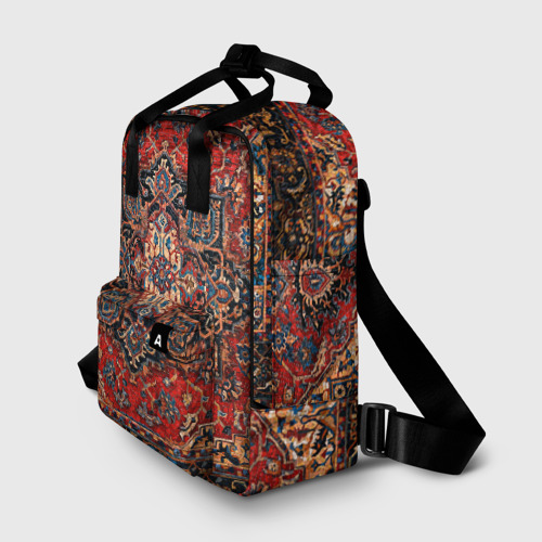 Женский рюкзак 3D с принтом Из России с любовью, фото на моделе #1