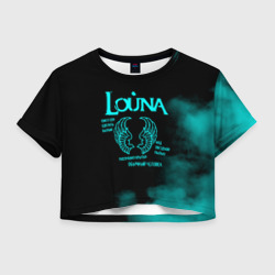 Женская футболка Crop-top 3D Louna