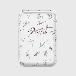 Картхолдер Magsafe магнитный Stray kids автографы