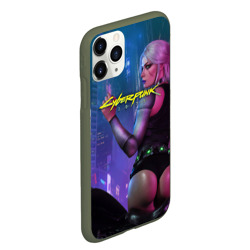 Чехол для iPhone 11 Pro Max матовый Cyberpunk 2077 Цири - фото 2
