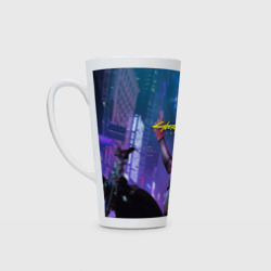 Кружка Латте Cyberpunk 2077 Цири