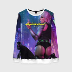 Женский свитшот 3D Cyberpunk 2077 Цири hot