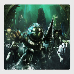 Магнитный плакат 3Х3 Bioshock