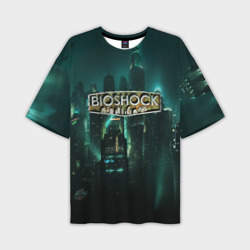 Мужская футболка oversize 3D Bioshock