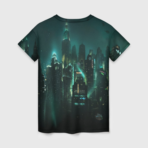 Женская футболка 3D Bioshock, цвет 3D печать - фото 2