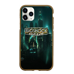 Чехол для iPhone 11 Pro Max матовый Bioshock