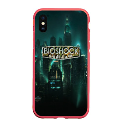 Чехол для iPhone XS Max матовый Bioshock