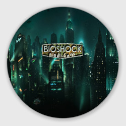 Круглый коврик для мышки Bioshock