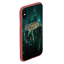 Чехол для iPhone XS Max матовый Bioshock - фото 2