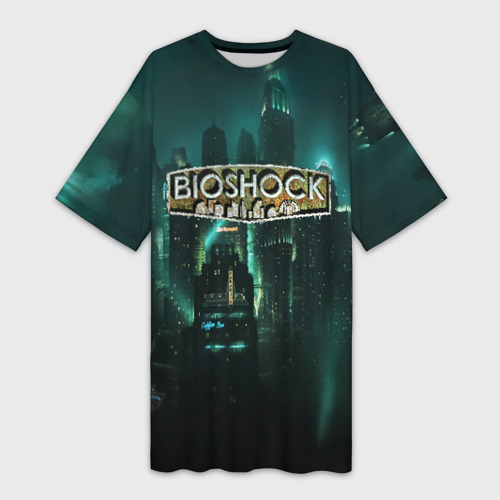 Платье-футболка 3D Bioshock, цвет 3D печать