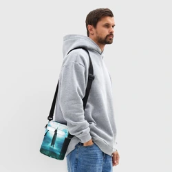 Сумка через плечо 3D Bioshock башня и подводный город - фото 2