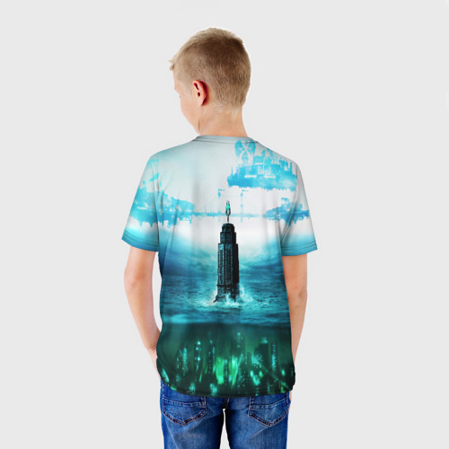 Детская футболка 3D Bioshock, цвет 3D печать - фото 4