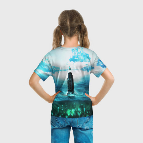 Детская футболка 3D Bioshock, цвет 3D печать - фото 6