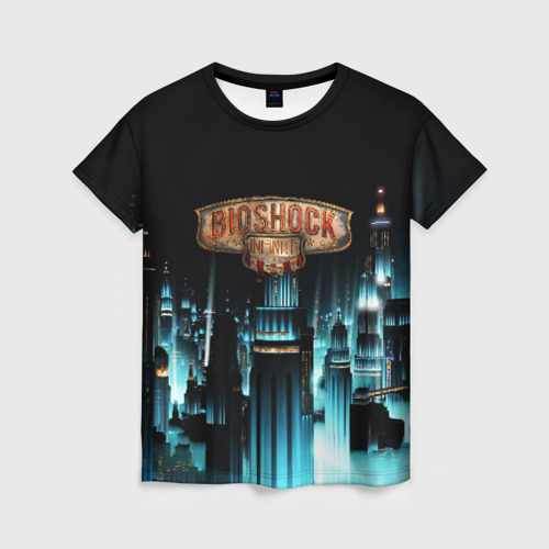 Женская футболка 3D Bioshock, цвет 3D печать