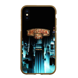 Чехол для iPhone XS Max матовый Bioshock