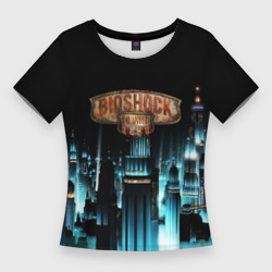 Женская футболка 3D Slim Bioshock