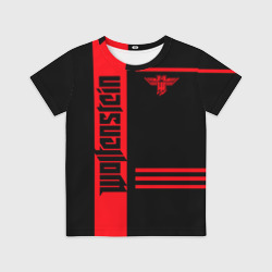 Детская футболка 3D Wolfenstein