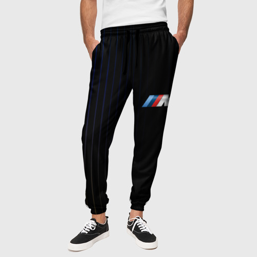 Мужские брюки 3D BMW, цвет 3D печать - фото 4
