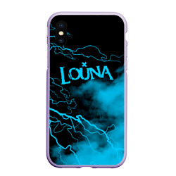 Чехол для iPhone XS Max матовый Louna