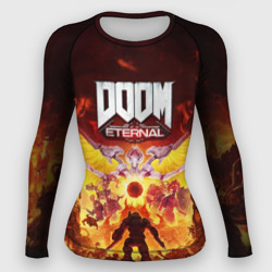 Женский рашгард 3D Doom Eternal