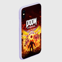 Чехол для iPhone XS Max матовый Doom Eternal - фото 2