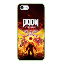 Чехол для iPhone 5/5S матовый Doom Eternal