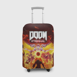 Чехол для чемодана 3D Doom Eternal