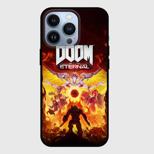 Чехол для iPhone 13 Pro Doom Eternal, цвет черный