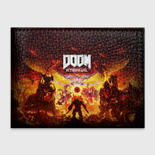 Обложка для студенческого билета Doom Eternal, цвет зеленый