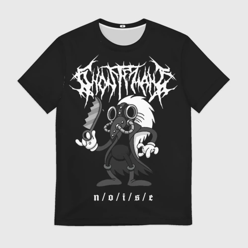 Мужская футболка 3D с принтом Ghostemane, вид спереди #2