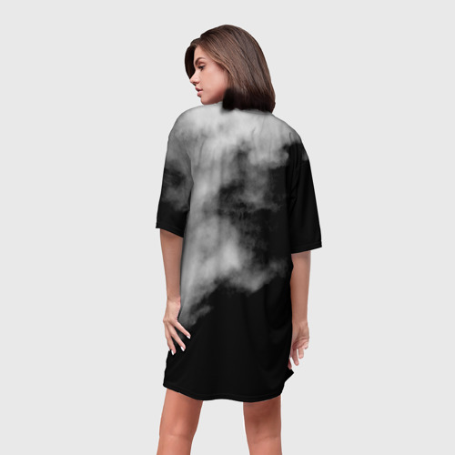 Платье-футболка 3D Louna, цвет 3D печать - фото 4