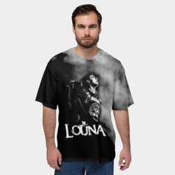 Мужская футболка oversize 3D Louna - фото 2