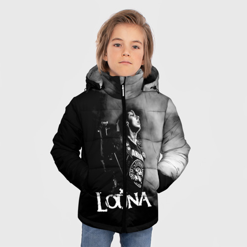 Зимняя куртка для мальчиков 3D Louna, цвет светло-серый - фото 3